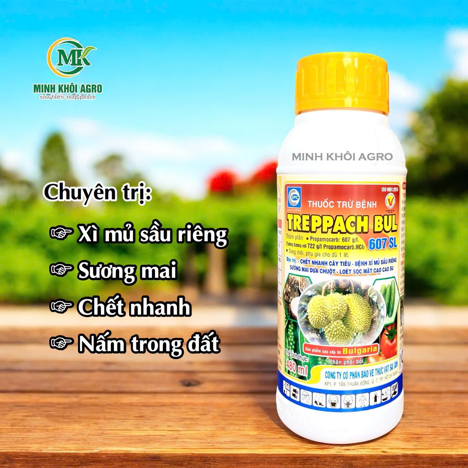 Treppach Bul 607SL - Chai 480ml